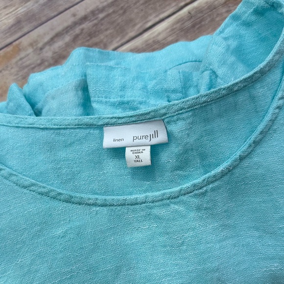 Pure Jill Linen Top - Picture 9 of 9